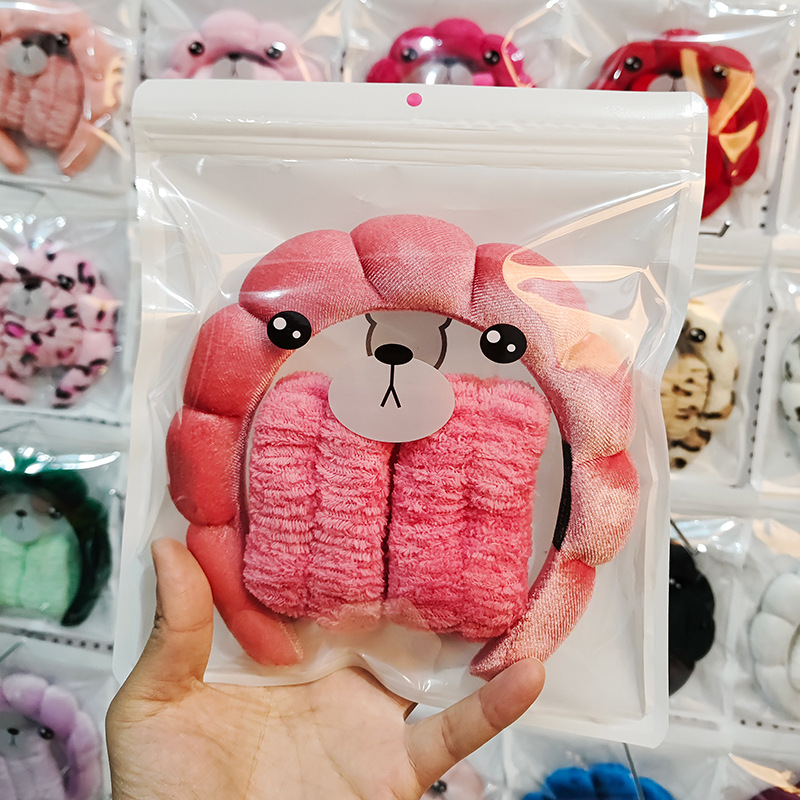 Europa, América, Amazon, nueva diadema de nubes, belleza, yoga, diadema de todo fósforo, esponja para el lavado de cara, diadema, cinta para el cabello, caja de regalo