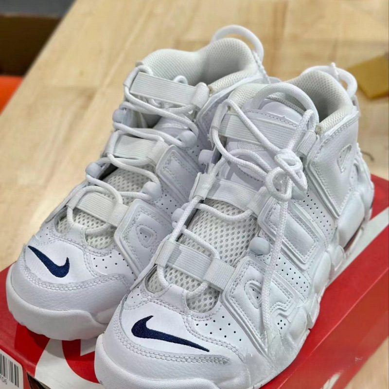 Pure Original Leather Large Air White Black and White Panda Air Cushion Basketball Shoes Ins All-match Couple Casual Men's and Women's sneaker