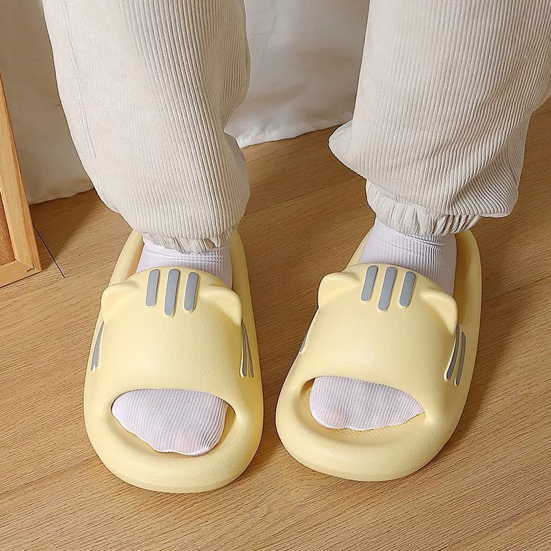 Summer cute non-slip slippers for bath, for beloved