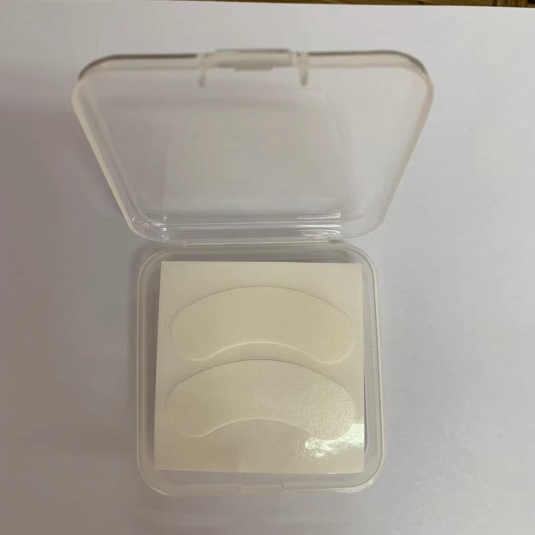 Parche de ojo de pestañas de Venta caliente transfronteriza Parche de ojo de pestañas de espuma PE Parche de pestañas de espuma PE