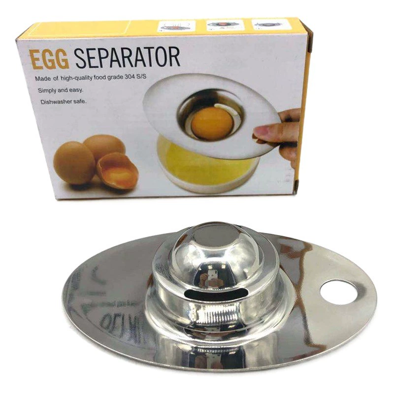 Новый сепаратор яичного белка из нержавеющей стали 304 сепаратор яичного желтка сепаратор яичного белка фильтр яичного жидкости кухонная выпечка