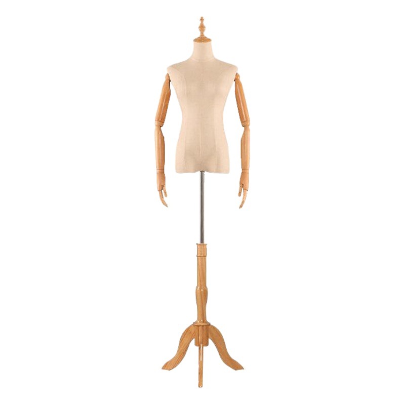 Maniquí de Medio Cuerpo Talla Grande para Mujer de Polietileno para Tienda de Ropa image 1