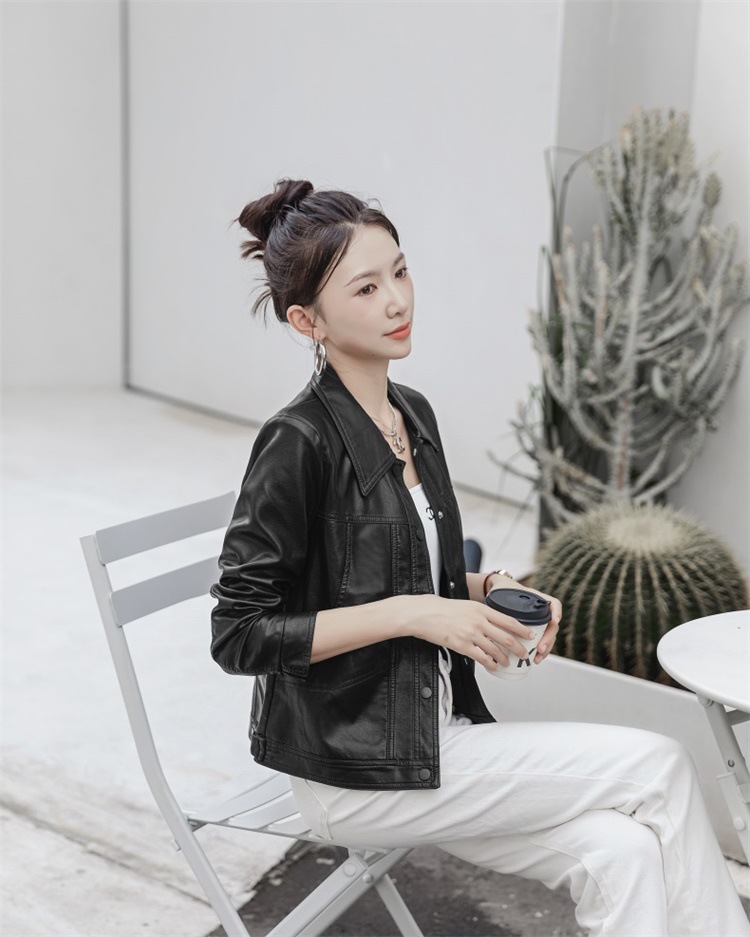 E9697 2390K ÁO DA NỮ XIAENHA DÁNG ÔM BODY GỢI CẢM SEXY MÙA XUÂN THU ĐÔNG THỜI TRANG NỮ G05 SẢN PHẨM MỚI