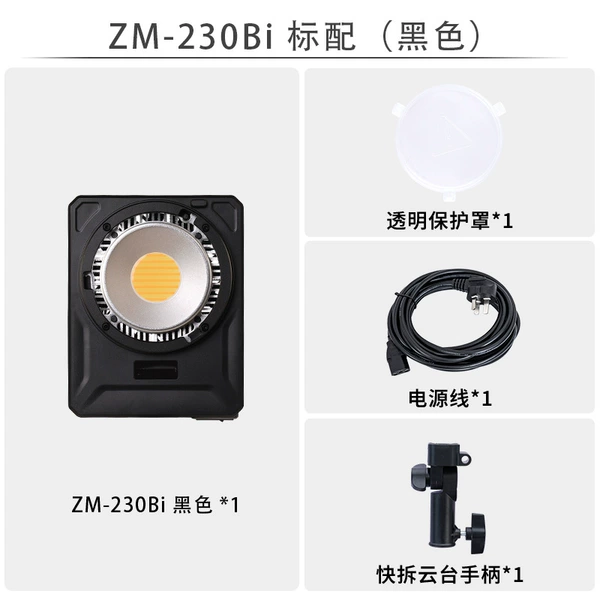 Black-230W [Smaller Size] Comic Exhibition/Wedding Shooting Fill Light