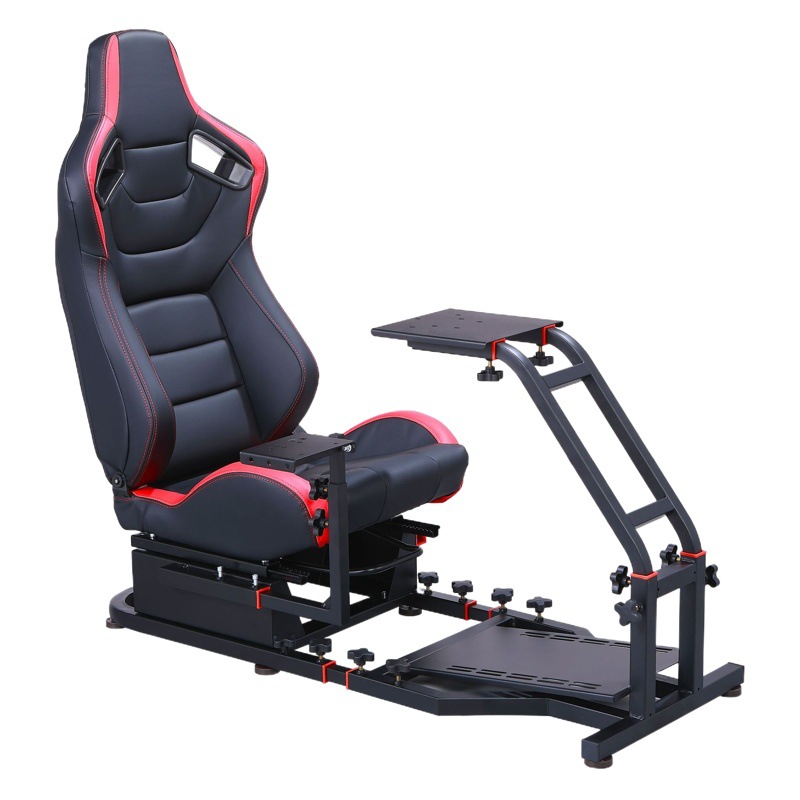 Asiento de juego de carreras de simulación de suministro directo de fábrica Ps4 juego volante soporte asiento e-sports silla personalizada al por mayor