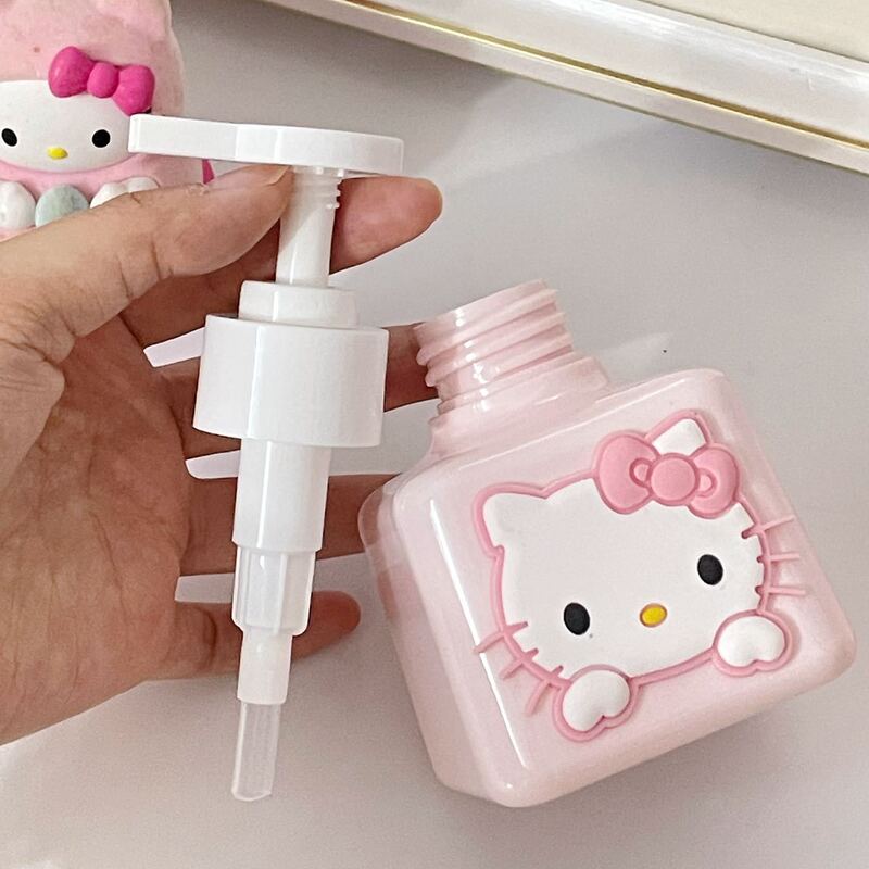 拳猫分装瓶かわいい高颜値押し空瓶入浴剤分瓶乳液瓶手洗い液家庭用|undefined
