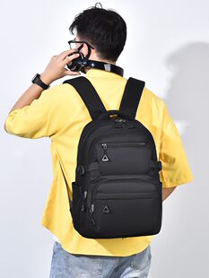 (Cross-border trading), capacious fashionable universal backpack, travel school bag for traveling, Korean style
