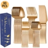 Golden set, pink gold, 30 pieces