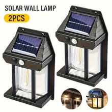 W 85030 Solar Wall Light Outdoor Garden Decor ̫���ܱڵ�