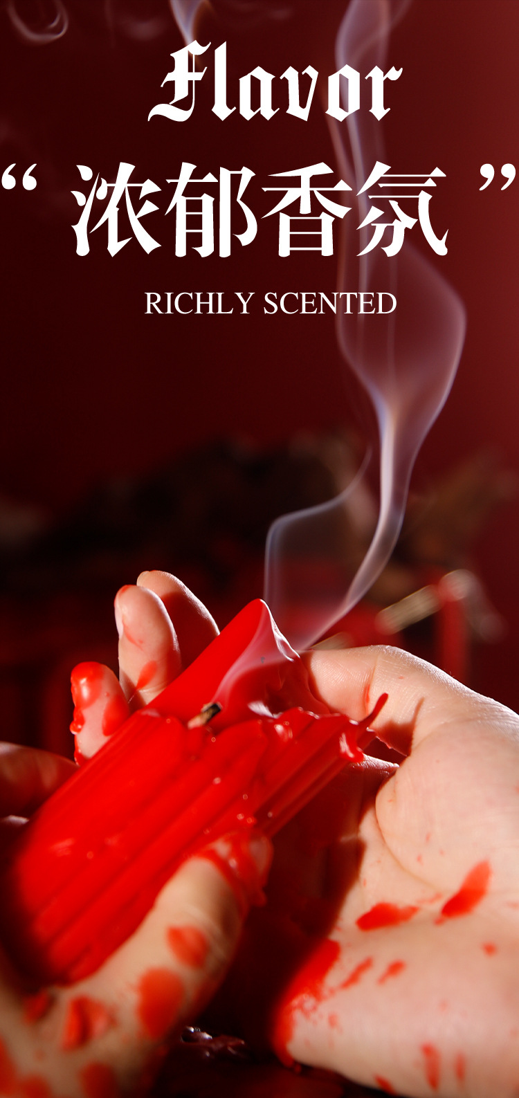Low-Temperature Massage Candle with Soy Wax for Adult Sensory Play — detail image 21