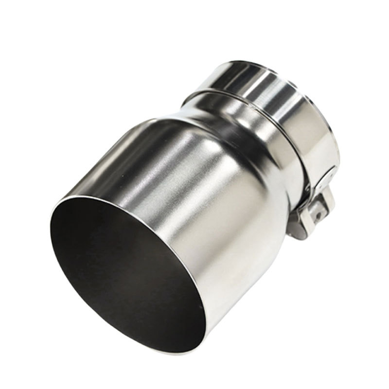 Suitable for Bmw 3 Series 4 Series M2 M3 M4 Direct Plug-In Stainless Steel Blue-Black Iridescent Tailpipe Exhaust Pipe Modification Decorative Pipe