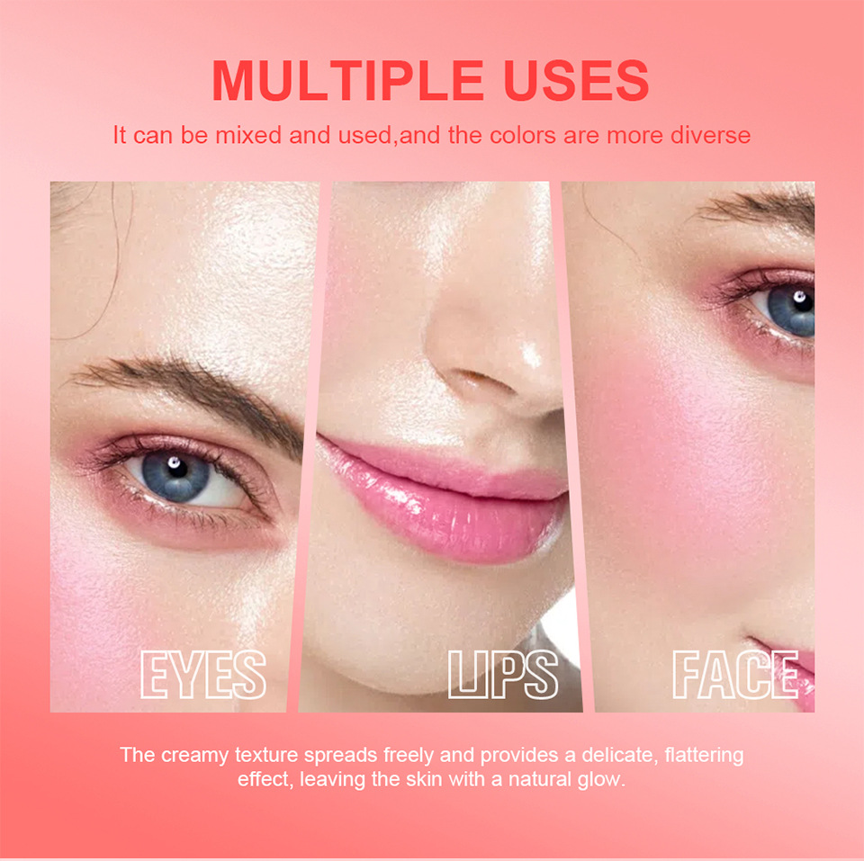 lakerain Water Glow Blush Cross-border Beauty color-enhancing Blush Stick Item Picture