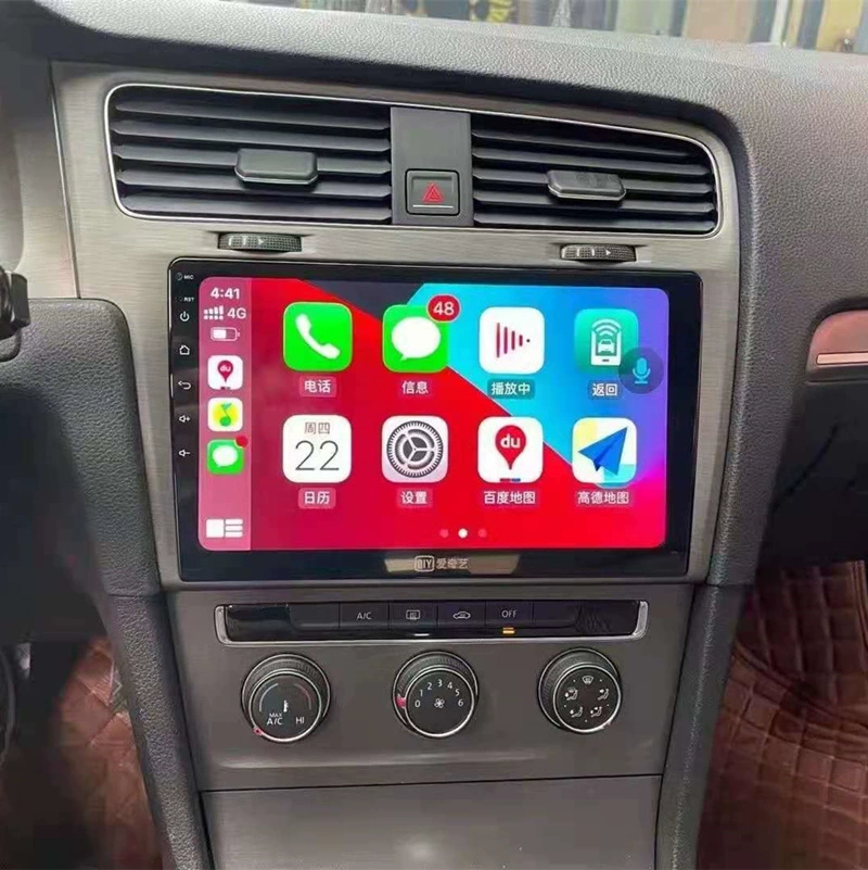 Для Volkswagen Golf 7, большой экран Android 10,2" — специализированный GPS-навигатор для Golf, все в одном