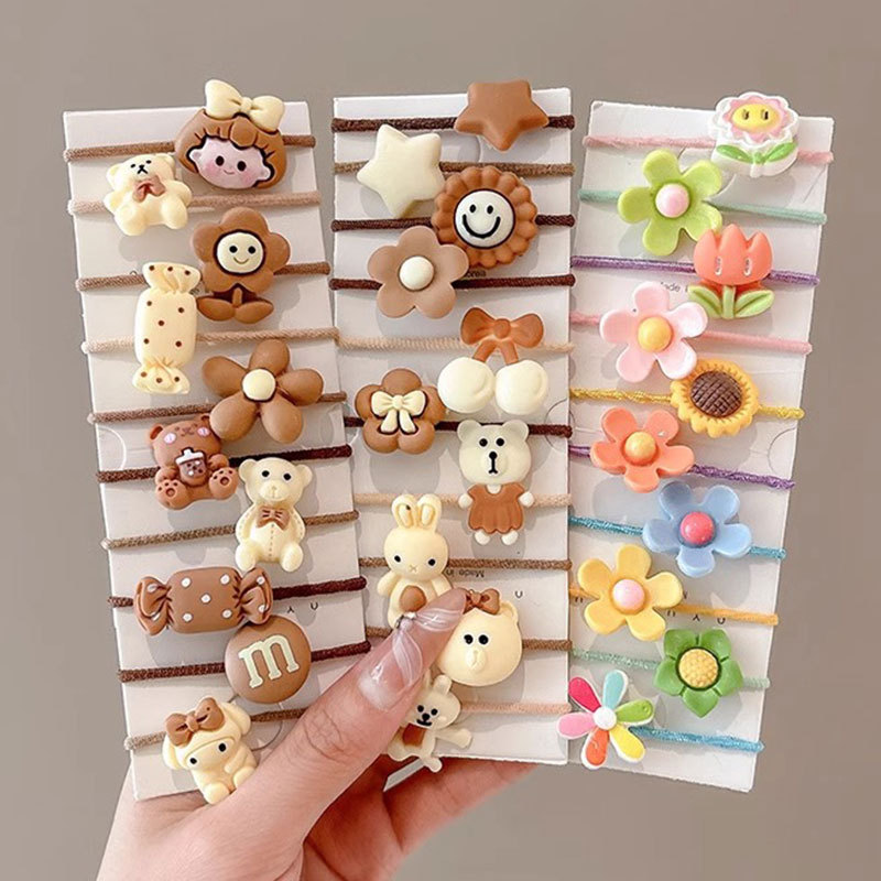 Pequeño cabello de niñas no dañando banda de goma de cabello de niñas cabello de niñas banda de goma de cabello de bebé cabello de cabello de bebé