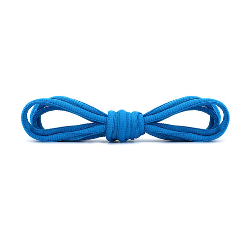 Semi-circular oval 6mm polyester color shoelaces suitable for fly-knit shoes, sneakers, aj sneakers, upgraded thickening, full style and half