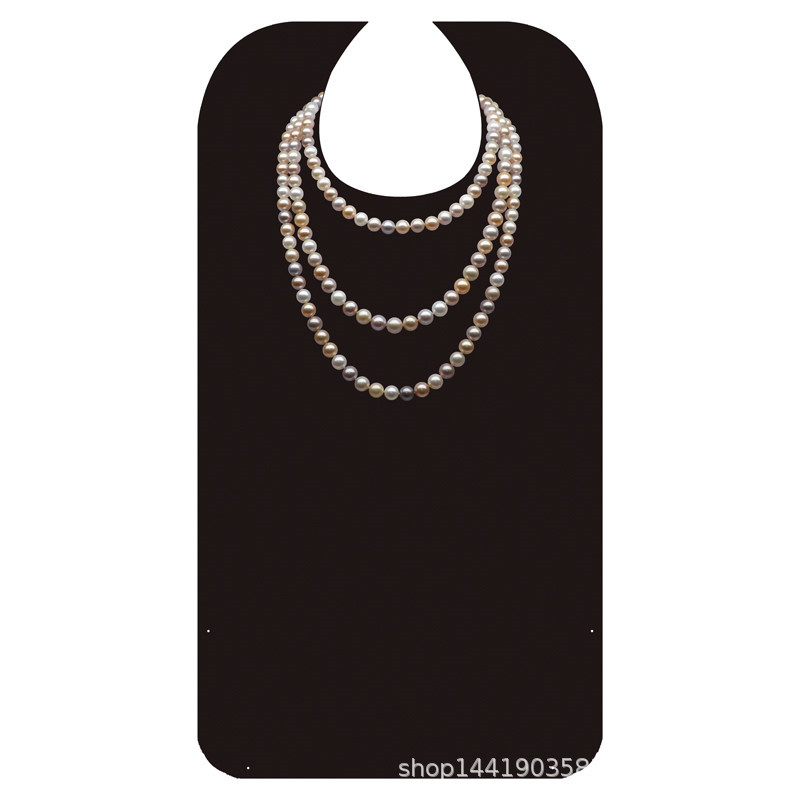 Suministro transfronterizo de ancianos babero de alimentos Toalla de saliva babero adulto moda en stock suministro de fábrica logotipo imprimible