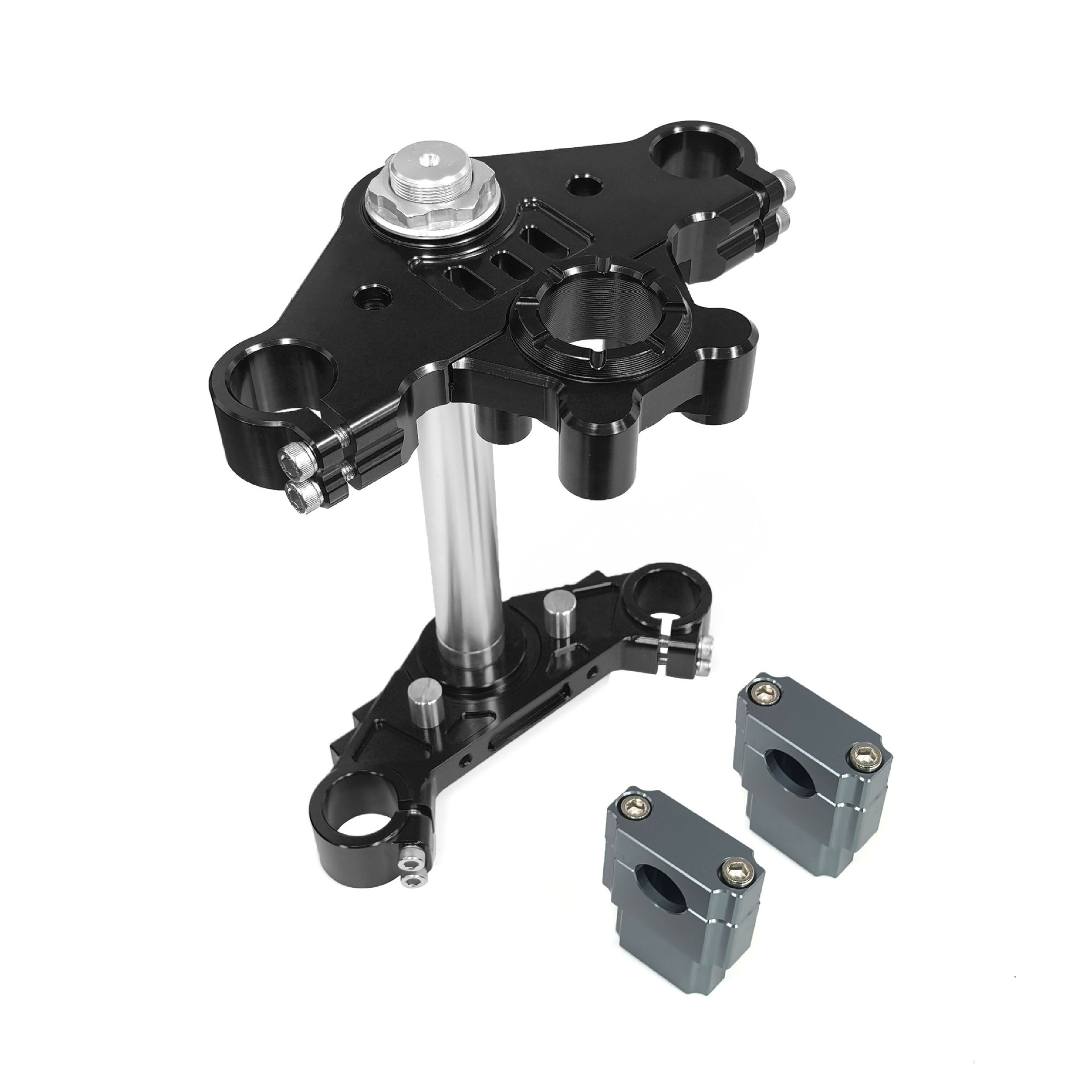 Suitable for Honda Honda Ct125 Modified Upper and Lower Connecting Plate Aluminum Alloy Direction Column Assembly Accessories