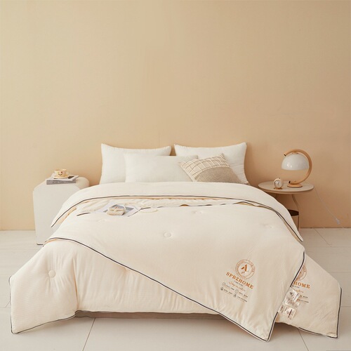 A-type Soybean Fiber Zipper Dual-Purpose Blanket Core Winter Weight Warmth-enhancing Cotton Quilt for Wholesale