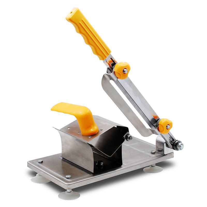 Cortadora comercial de carne de res, rollos de cordero, cortadora de carne congelada, cortadora manual de carne, cortadora multifuncional doméstica