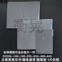 NM10/DZ10-100 Изолирующая пластина для выключателя дуги Перегородка фаза-фаза CDM10-100 Изолирующая пластина для дуги 250А DZ20