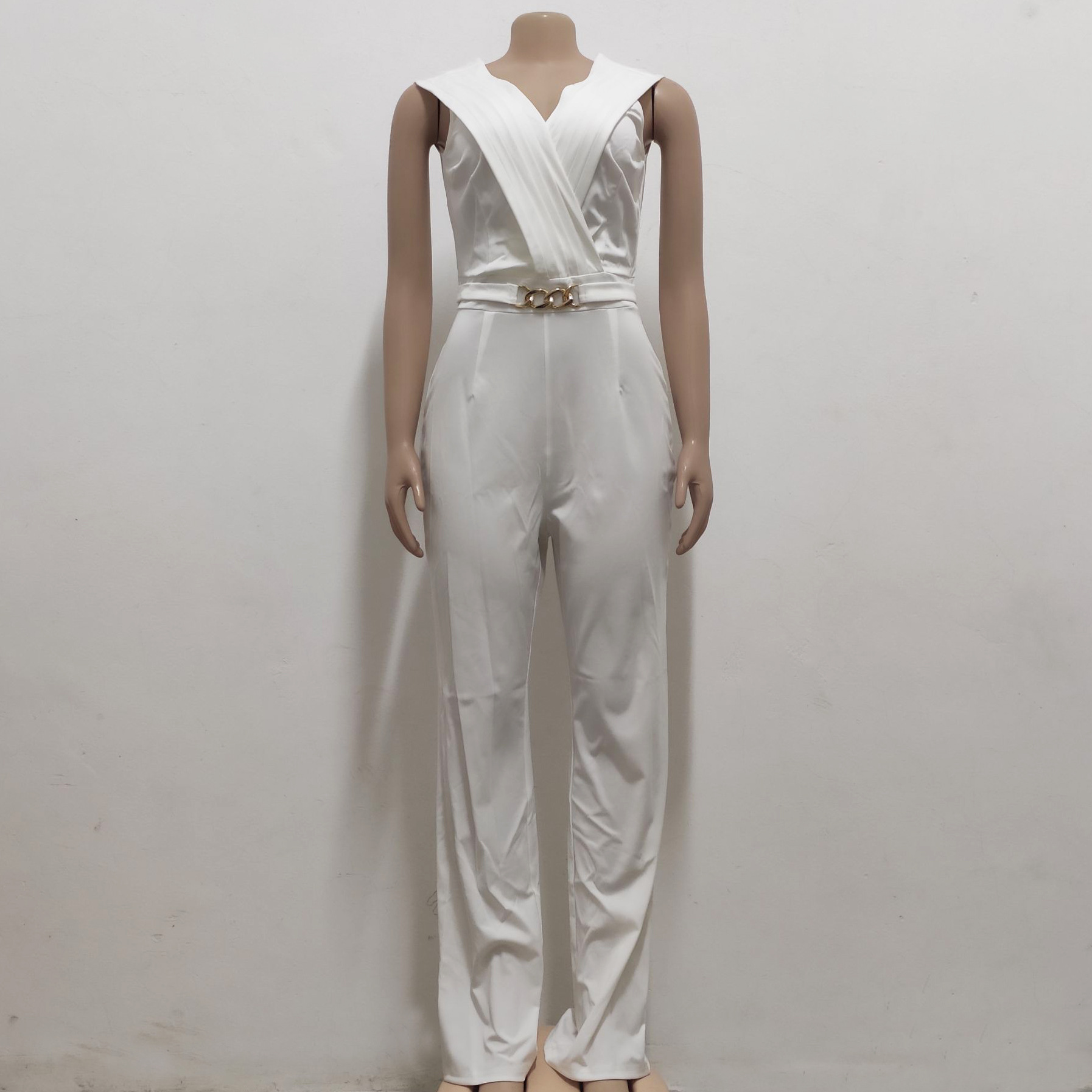 Women's Casual Daily Bodysuits Casual Streetwear Geometric Full Length Jumpsuits display picture 56