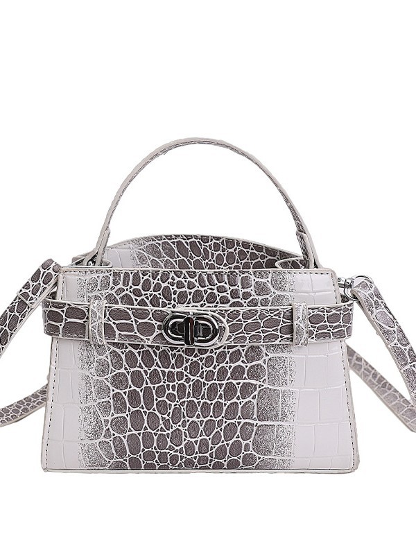 Nicho de diseño de cocodrilo portátil bolso Kylie mujer 2026 nuevo cross-border alta sensación lujosa ligera exquisita mochila