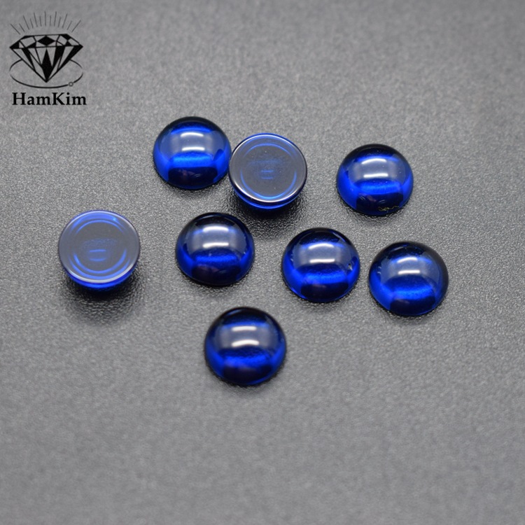 圆形 平底尖晶蓝