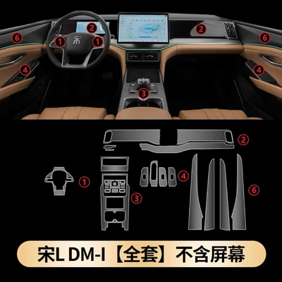 screen TPU film, DMI accessories, Car interior film - the-complete-set-does-not-include-a-screen