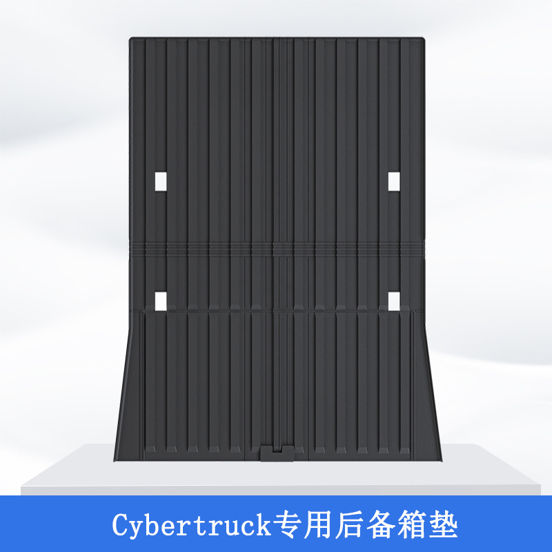 Aplicable a Tesla Cybertruck Foot Pad 2024 TPE para todo el tiempo Cyber Pickup Foot Pad