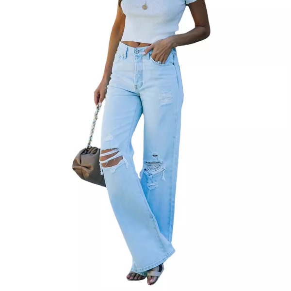 light elegant denim jeans