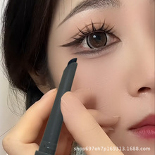 狐狸眼狗狗眼!狐狸眼线胶笔刀锋胶笔持久不晕染眼线笔防水学生ins