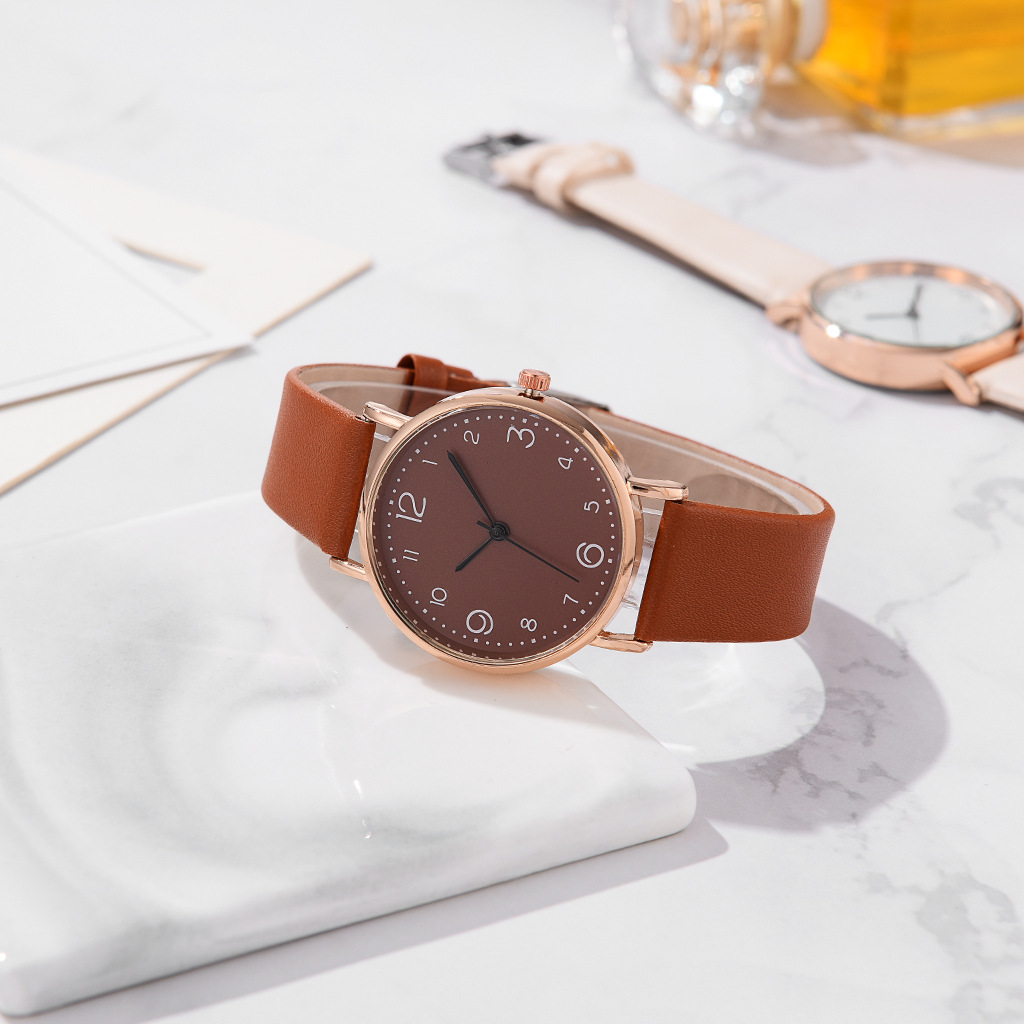 Simple Style Solid Color Buckle Quartz Women's Watches display picture 3