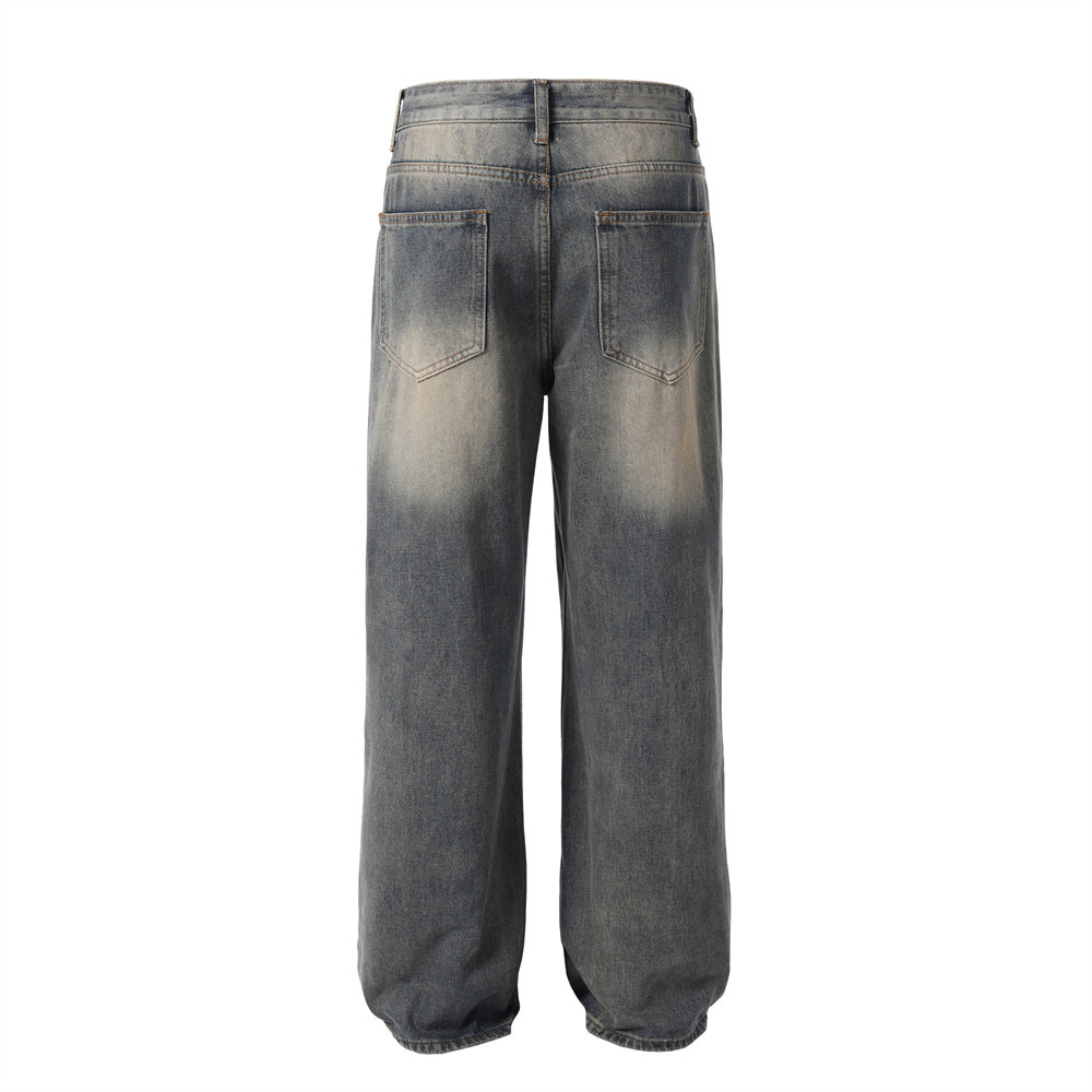 Fashion Loose Wide-leg Straight Pants Men