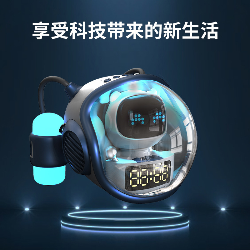 宇宙飛行士宇宙飛行士無線aiスマートbluetoothスピーカーミニ屋外小音響デスクトップクリエイティブプレゼント|undefined