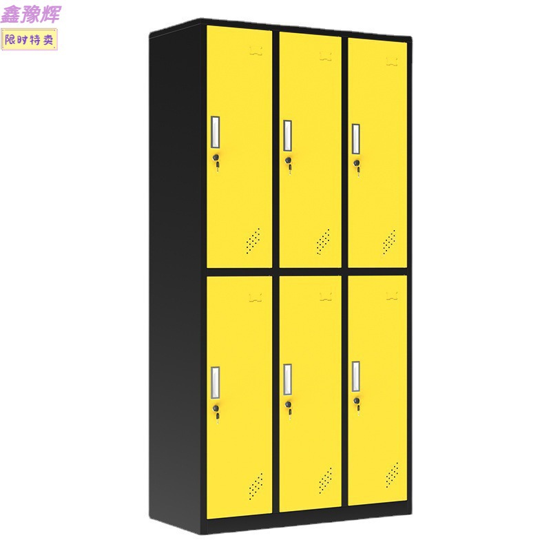 armario de color armario de almacenamiento de personal con bloqueo armario de almacenamiento de bolsas escolares estudiantes armario de zapatos armario de balcón armario pequeño armario de hierro