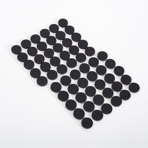 Silicone non-slip self-adhesive pad