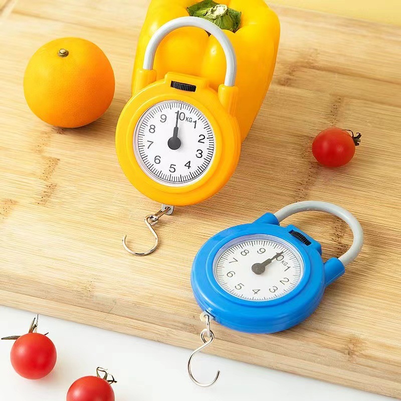 Spring scale high-precision portable scale portable household…