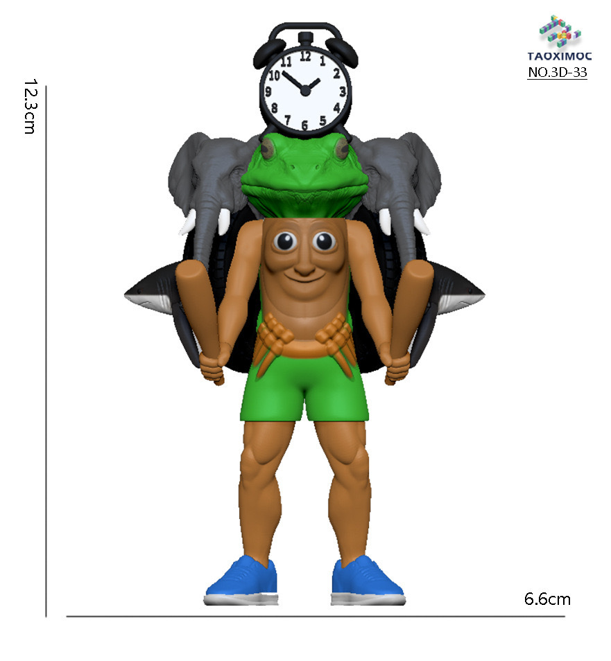 Nuevo producto transfronterizo AI Shanhaijing tung tung sahur