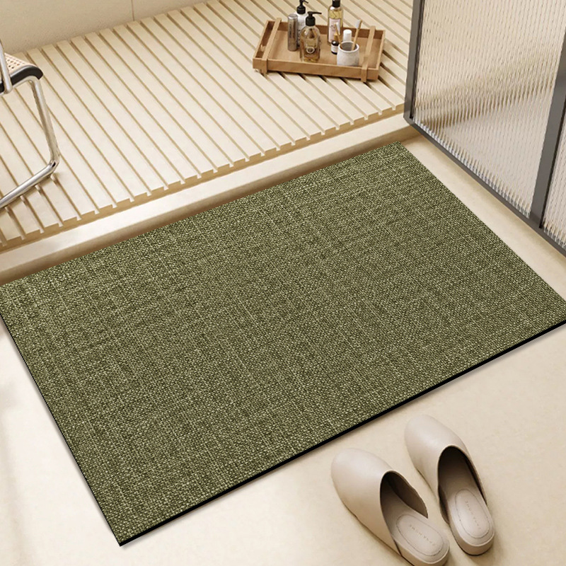 Diatom Mud Absorbent Mat Quick-drying Carpet Bathroom Mat Bathroom Door Step Mat Household Toilet Anti-slip Mat Diatom Mud Absorbent Mat Quick-drying Carpet Bathroom Mat Bathroom Door Step Mat Household Toilet Anti-slip Mat