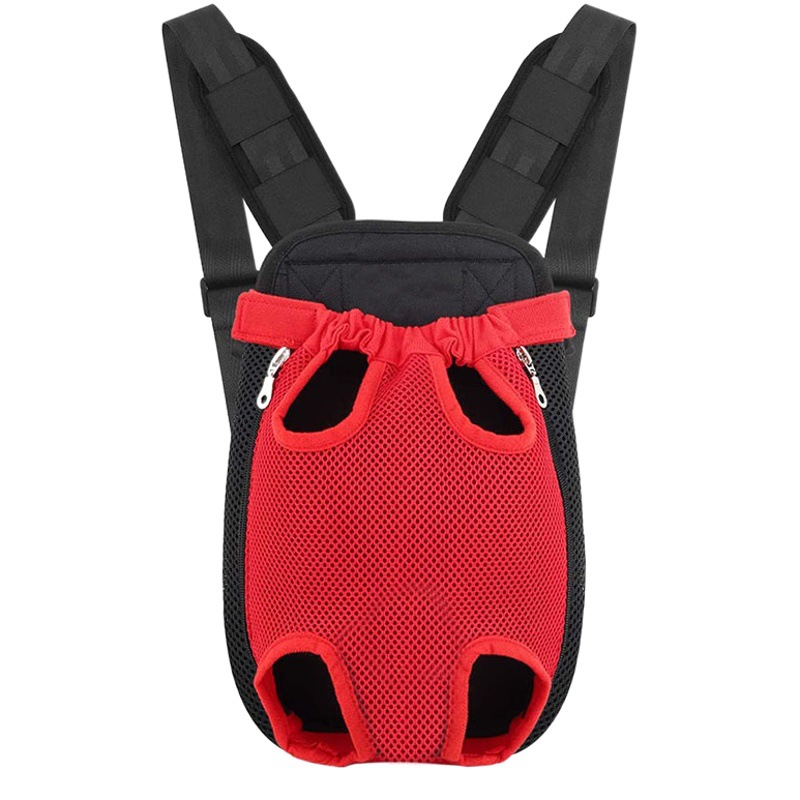 Source manufacturers pet backpack pet four-legged breathable portable backpack Teddy out bag cat chest bag