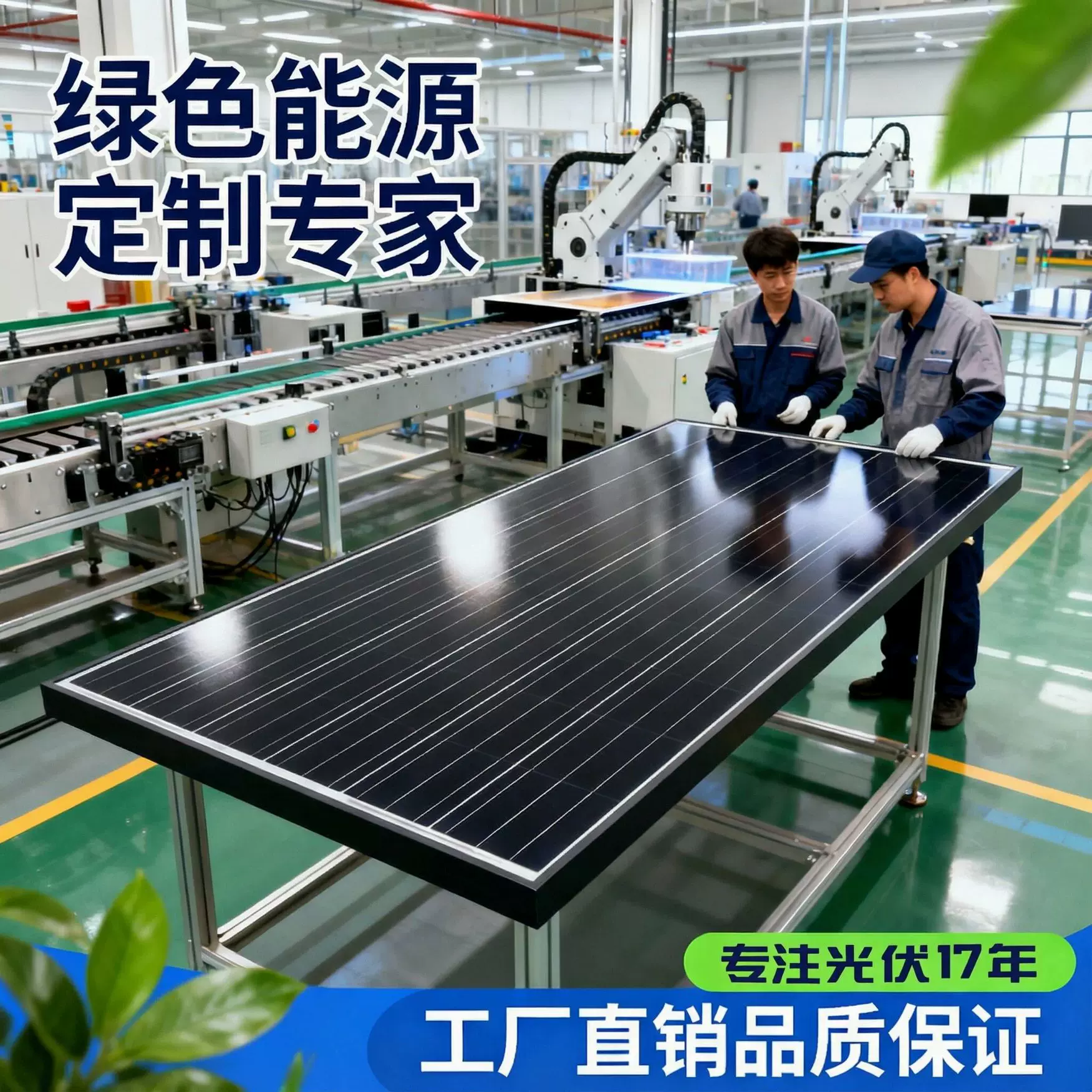 高效能单晶硅足功率太阳能光伏板200W太阳能充电板12v太阳能板