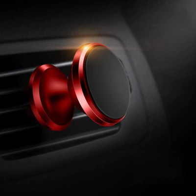 Universal Magnetic Car Holder for – Car phone holder - t1-red-air-outlet