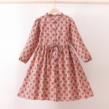 女童春装连衣裙2025新款秋天裙子儿童长袖公主裙小女孩磨毛收腰