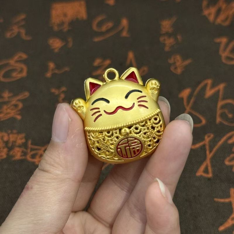 中国風丸型時来運命ペンダント合金キーホルダー古風加工メーカー卸売金属アクセサリーペンダント民族風|undefined