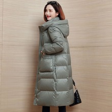 羽绒服女中长款冬季新款宽松时尚潮韩版加厚女士外套