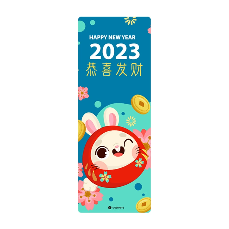 Полиуретановый нескользящий резиновый коврик для йоги, 2023