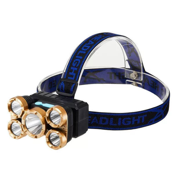 Charging headlight fishing headlight charging USB built-in lithium battery strong light super bright night fishing light fishing gear fishing light