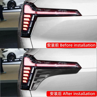 Rear Spoiler Tail Light – Lamp eyebrow
