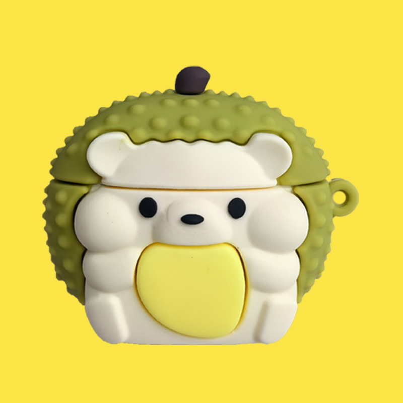 Airpods 4 ヘッドフォンケース Apple airpods pro2/3/1 ヘッドフォンケース新しい漫画保護カバー|undefined