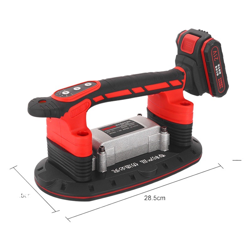 Azulejo eléctrico máquina de azulejos de alta potencia pared que se pega artefacto piso colocación pared azulejo vibrador gran ventosa ladrillo herramienta de colocación al por mayor